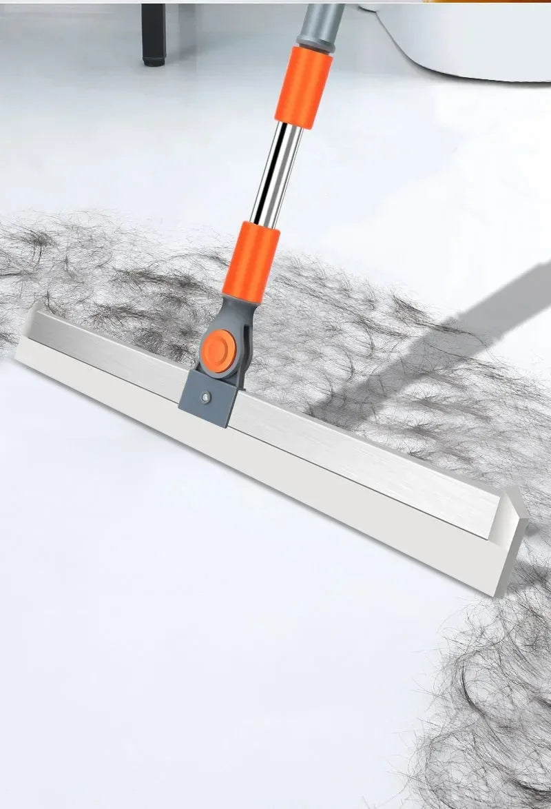 ReachClean Telescopic Silicone Scraper – Multi-Purpose Broom & Window Wiper