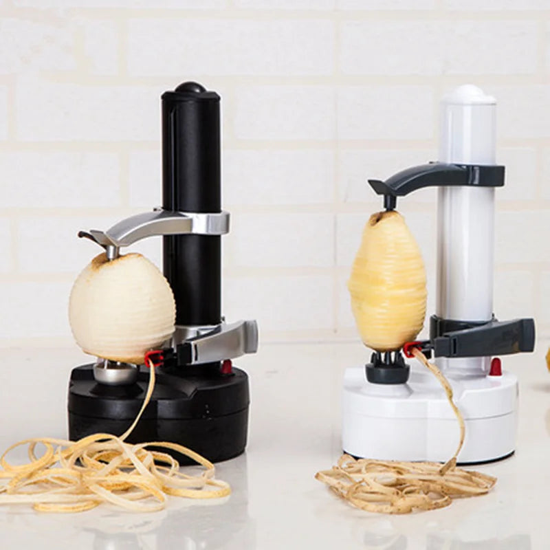 AutoPeel Electric Spiral Peeler – Effortless Peeling for Apples, Potatoes & More!